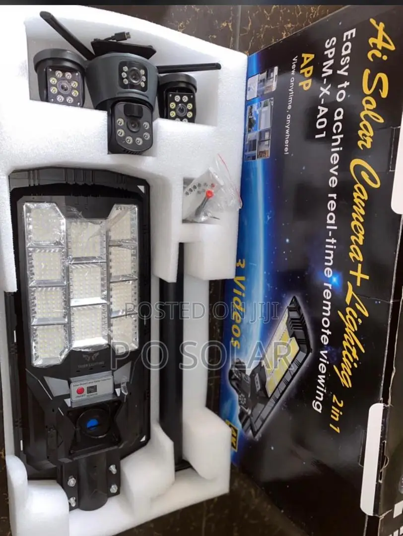 Solar Street Lights With Cameras