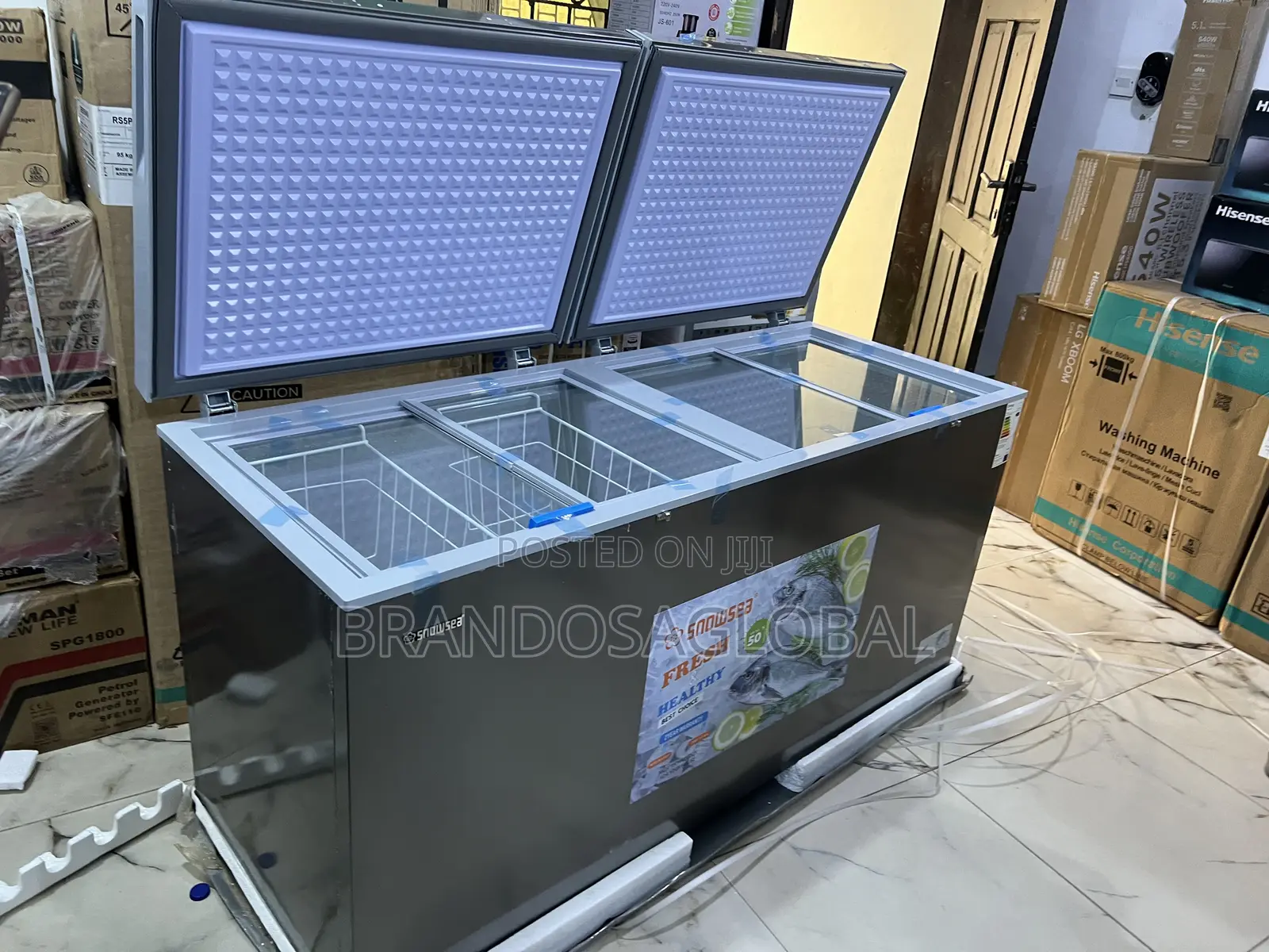 Heavy-Duty Snowsea 520 Litres Chest Freezer Bd-700g