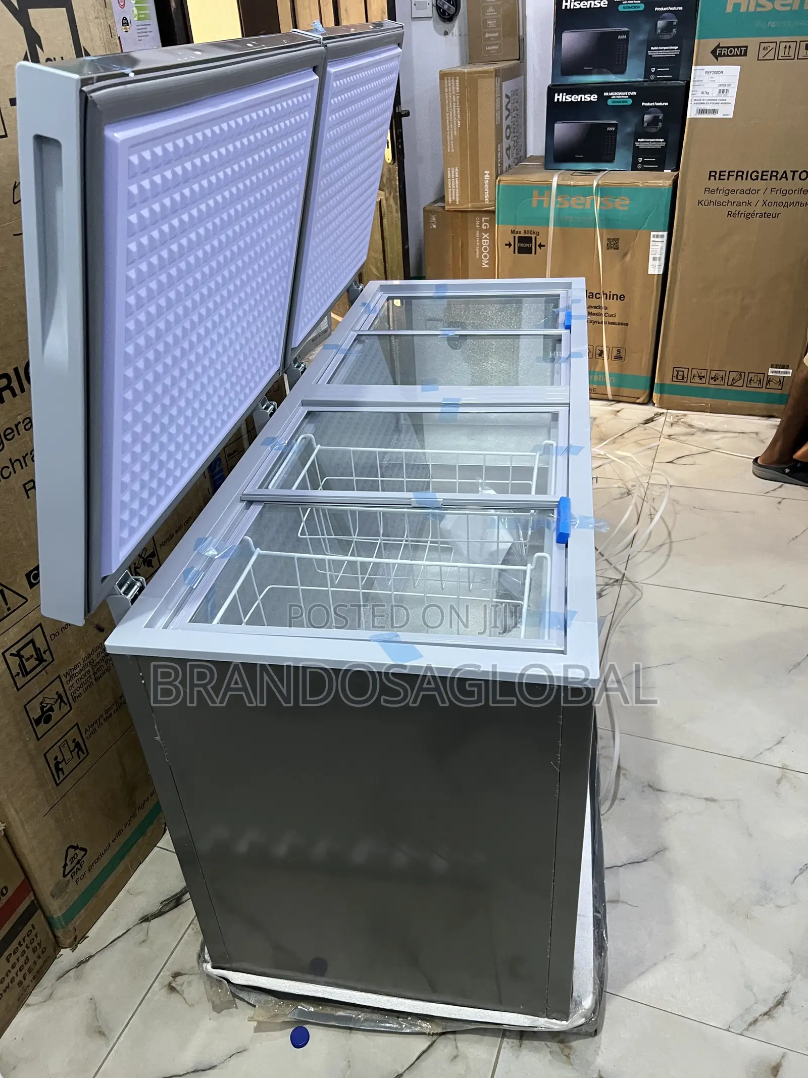 Snowsea Bd-700g Powerful 520l Chest Freezer With Thick Insulation