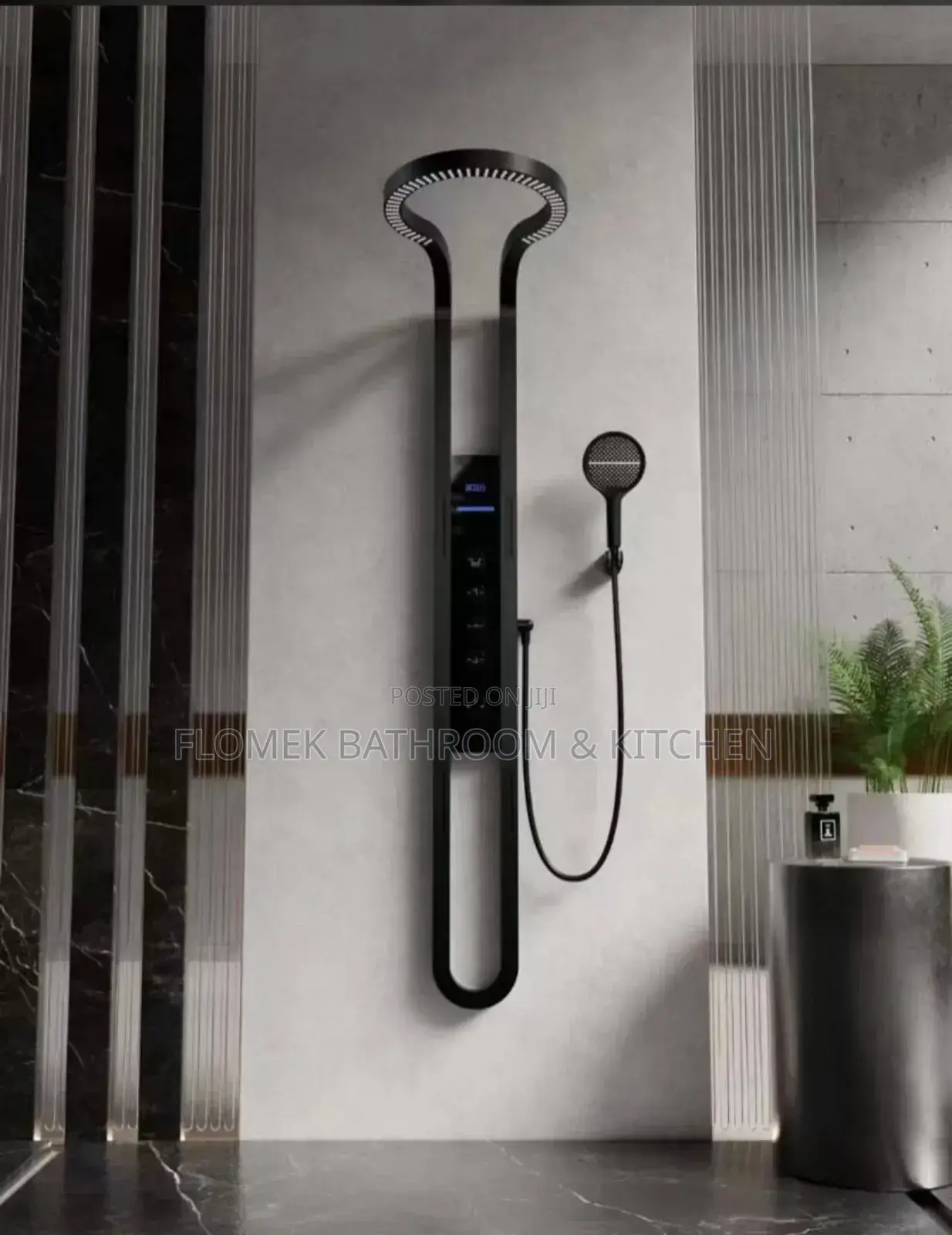 Executive Rainfall Heavy Gauge Bathroom Shower.