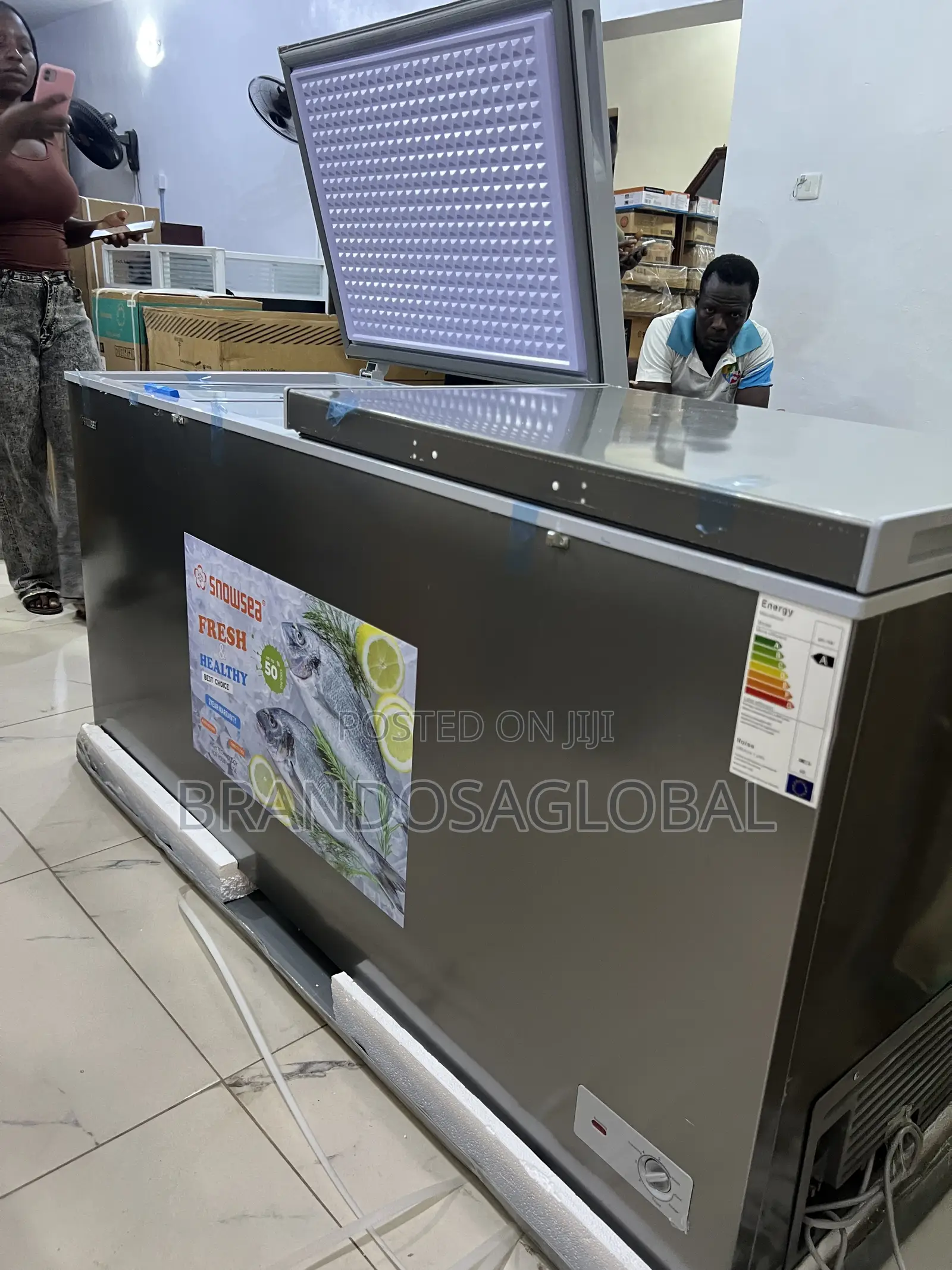 Snowsea Bd-700g 520 Litres Freezer With Lockable Lids