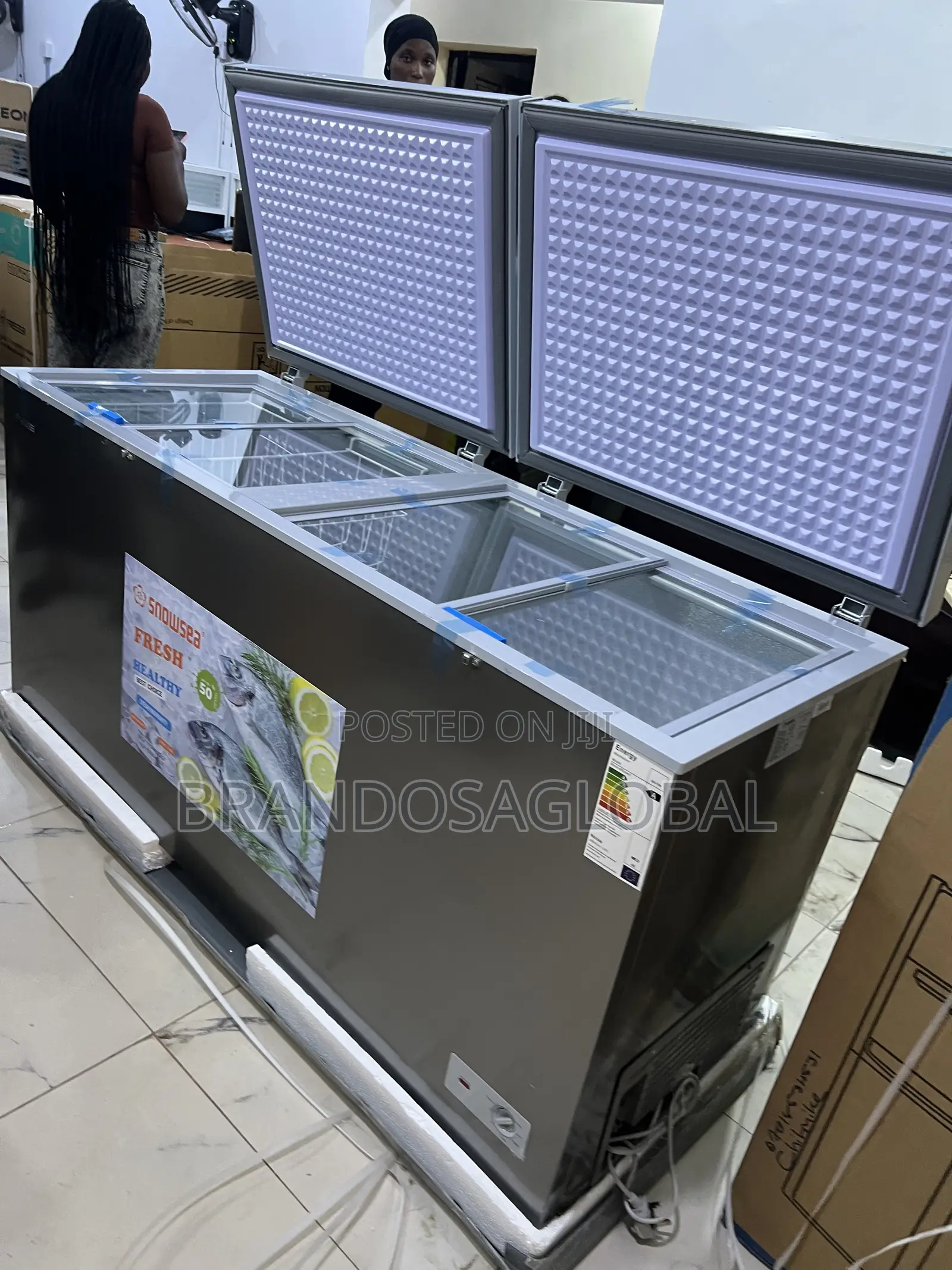 Snowsea 520l Long-Lasting Chest Freezer Bd-700g