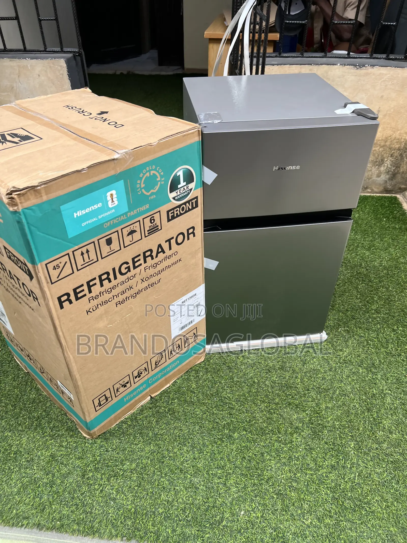 Hisense 87l Double Door Refrigerator Ref120dr