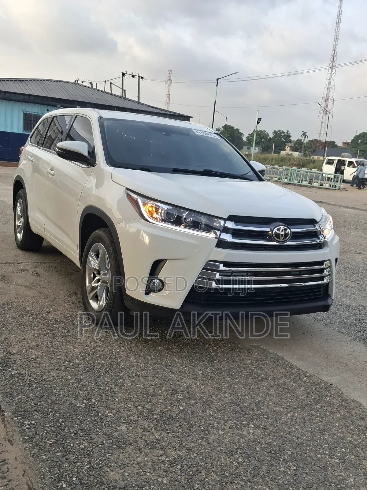 Toyota Highlander Limited V6 4x4 (3.5L 6cyl 6A) 2016 White
