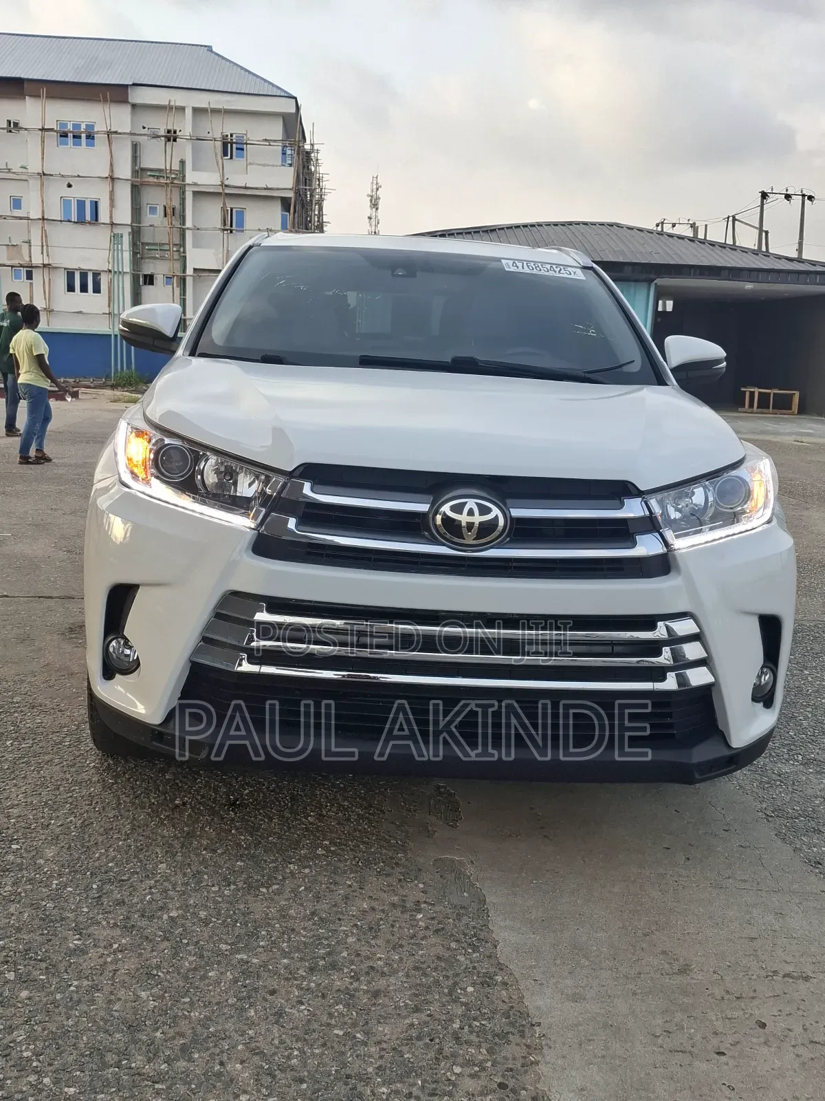 Toyota Highlander Limited V6 4x4 (3.5L 6cyl 6A) 2016 White