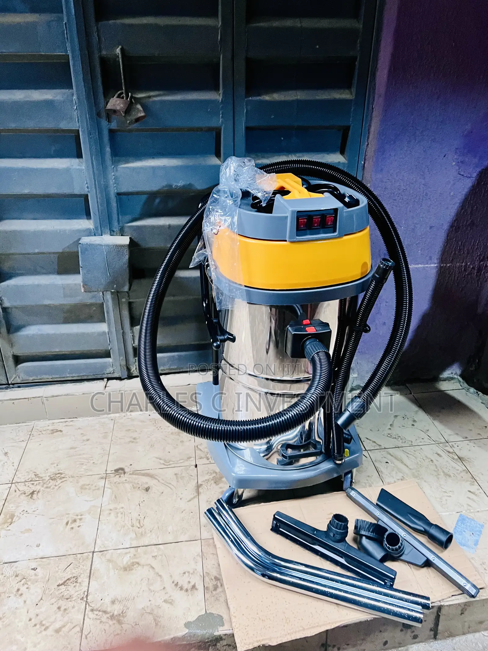 Industrial Wet Dry Vacuum Cleaner 80l