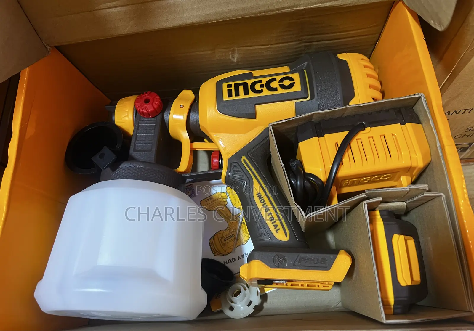 20v Ingco Cordless Electric Paint Sprayer – Fast Easy Painting