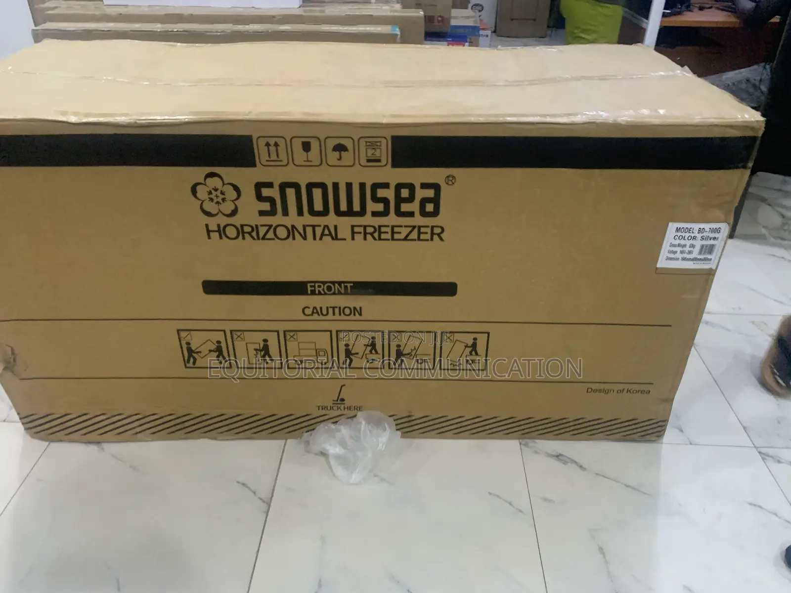 Snowsea Bd-700 Reliable Chest Freezer for Business