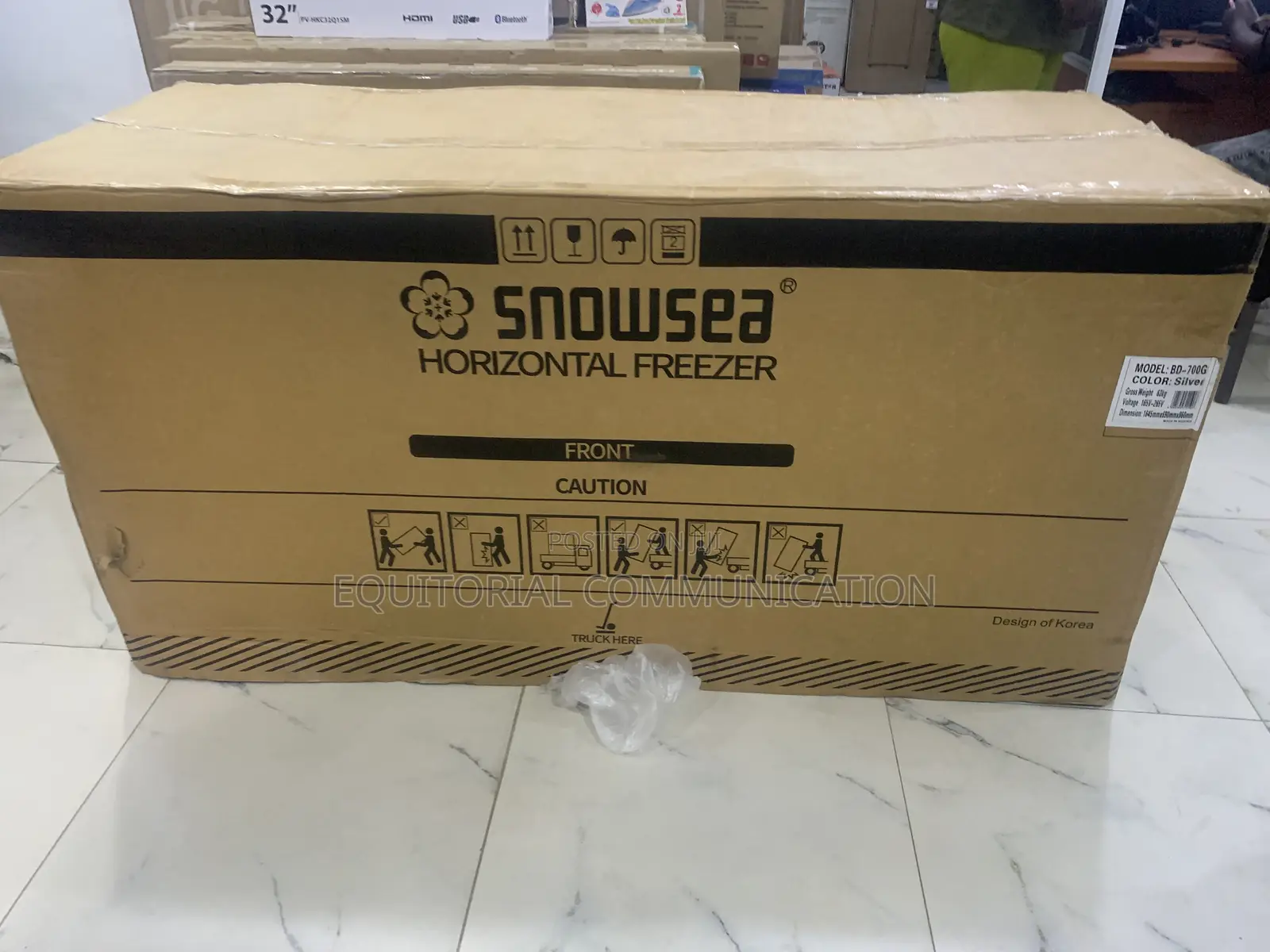 Snowsea Bd-700 Quick-Freeze Chest Freezer