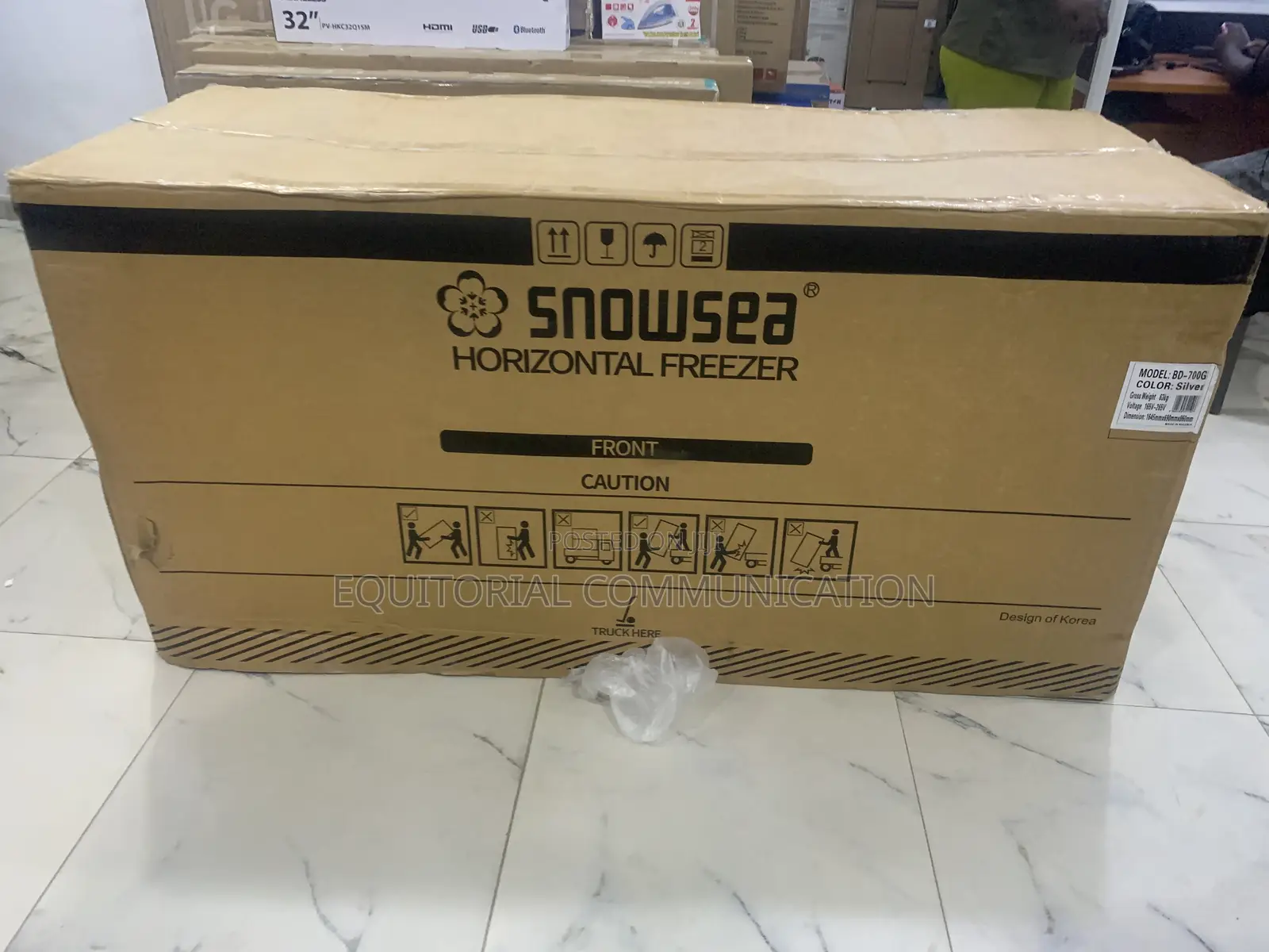 Snowsea Bd-700 Super-Capacity Chest Freezer
