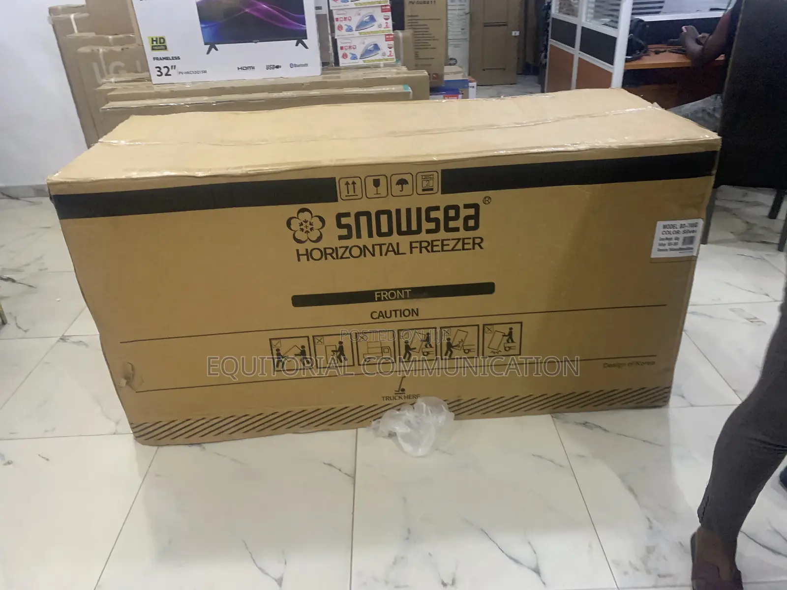 Snowsea Bd-700 Deep Freezer With Mechanical Thermostat