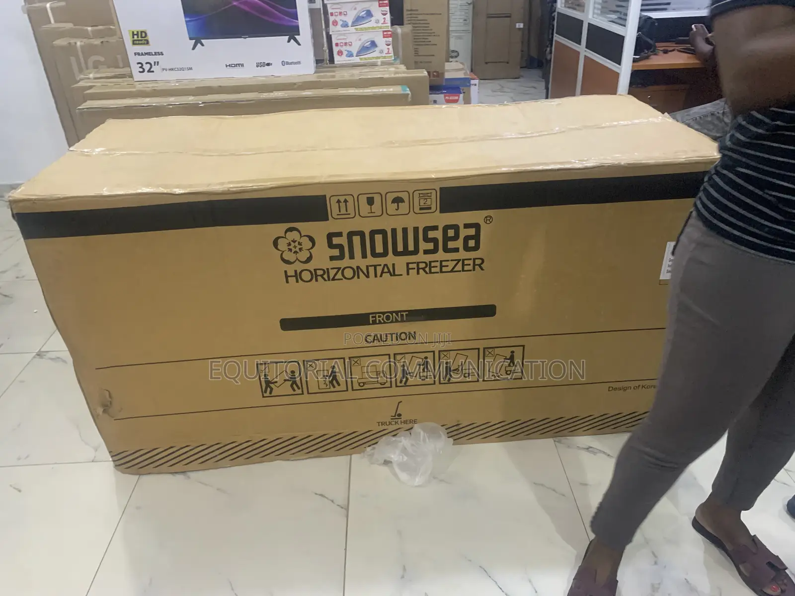 Snowsea Bd-700 Durable Metal Body Chest Freezer