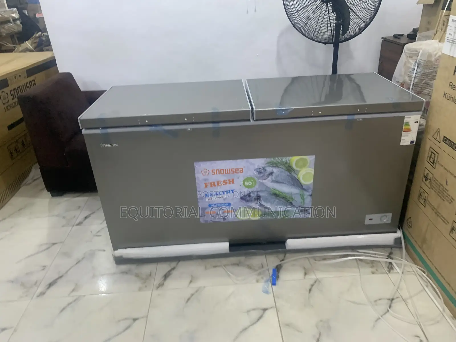 Snowsea Bd-700 Durable Metal Body Chest Freezer