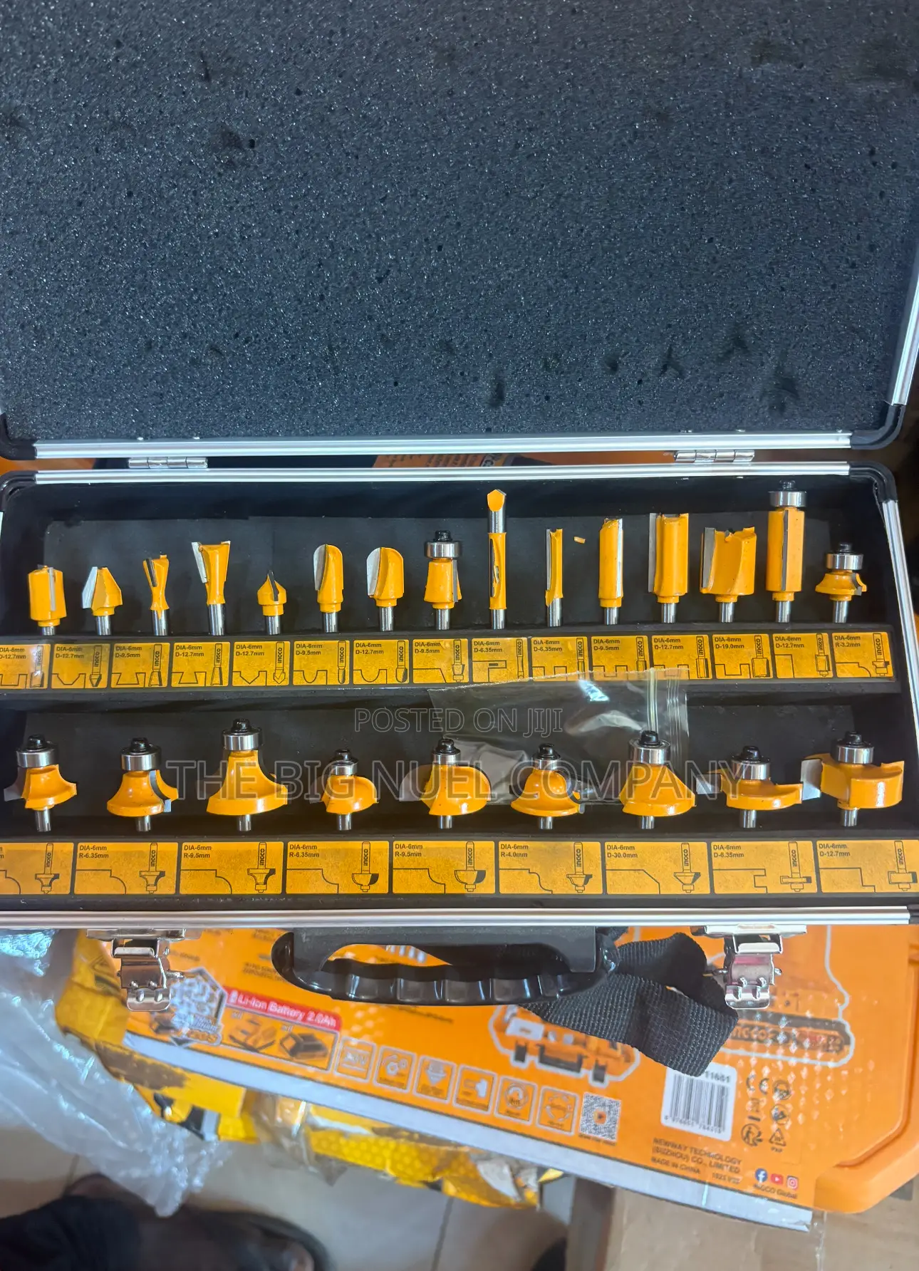 Original Ingco Router Bit 6mm