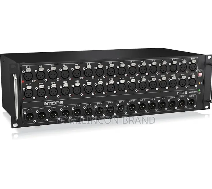 Midas Dl32 32 Input, 16 Output Stage Box With 32 Midas Microphone