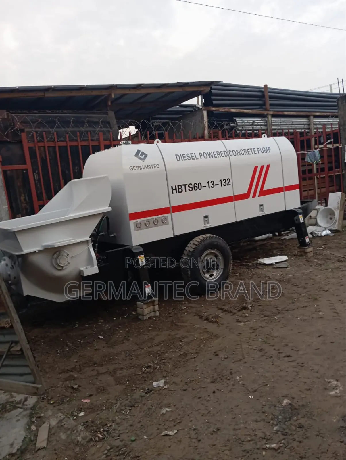 Diesel Powered Concrete Pump