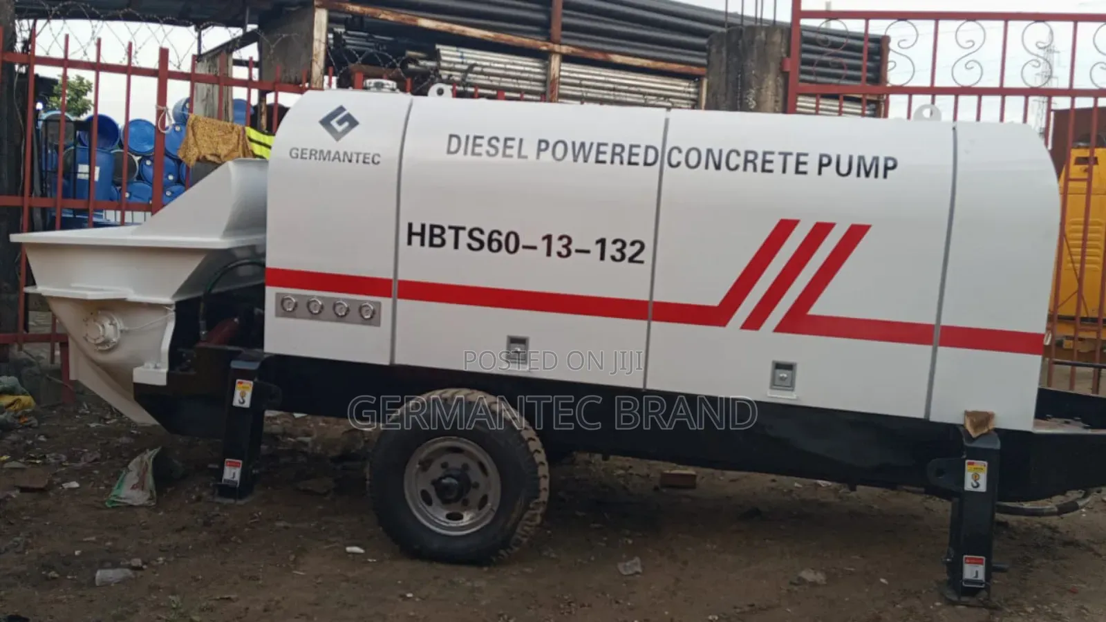 Diesel Powered Concrete Pump