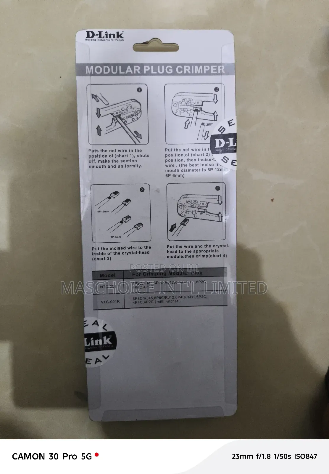 D-Link Crimping Tools
