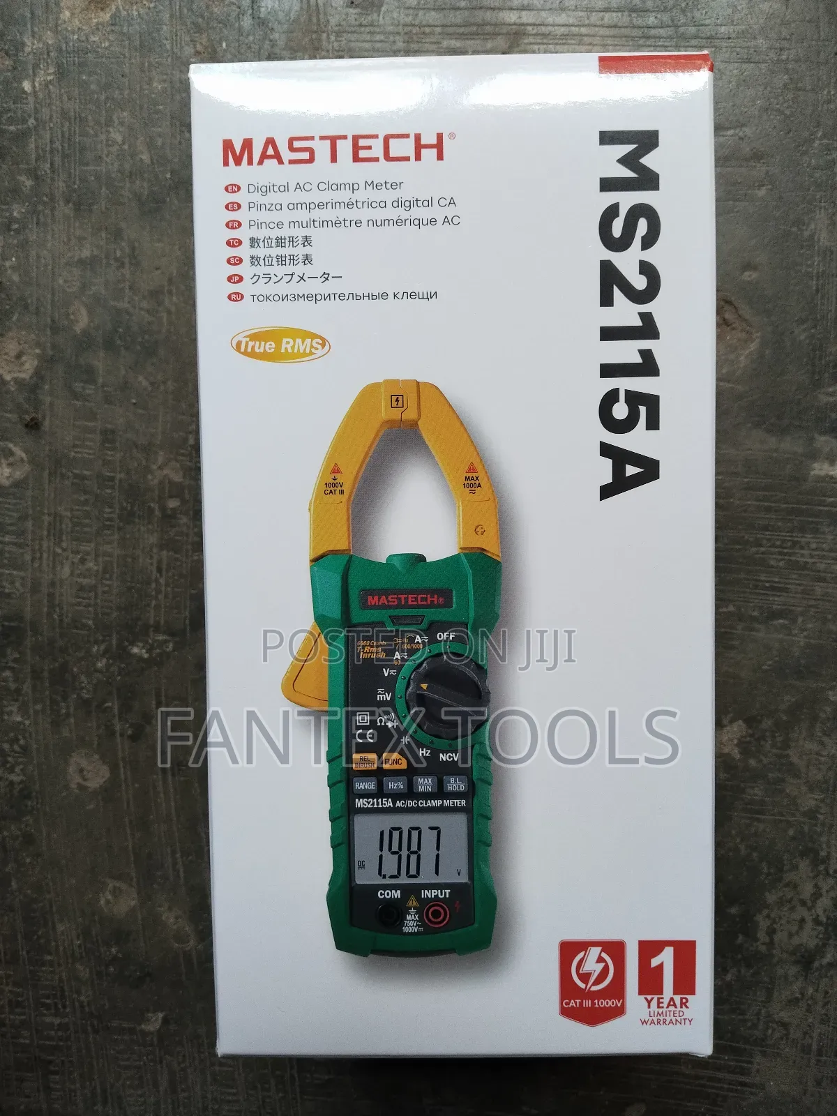 Mastech Clamp Meter 2115a.