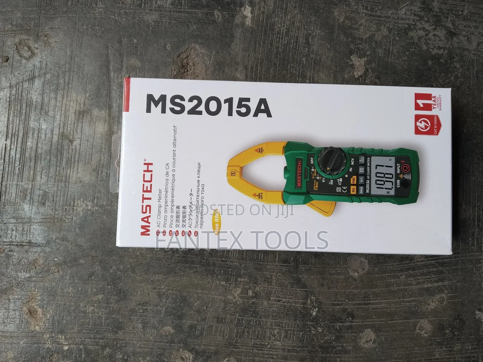 Digital Mastech Clamp Meter 2015a
