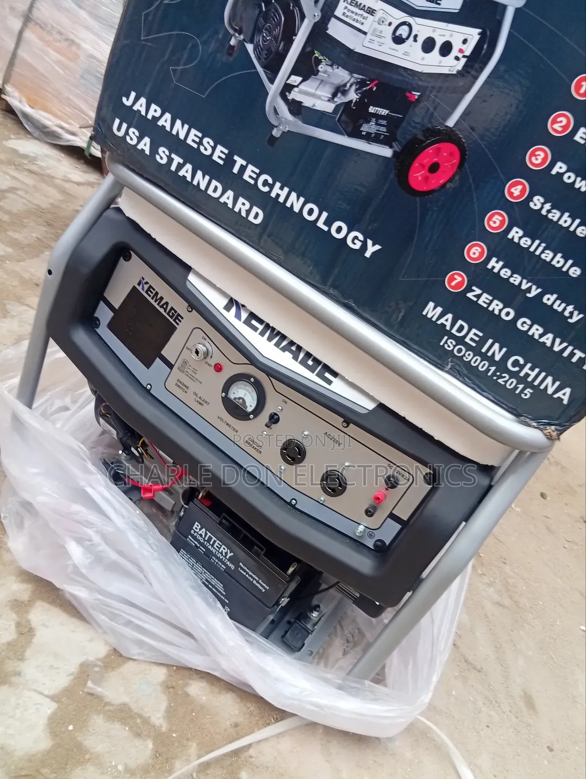Kemage 12kva Pertrol Generator Copper Coil