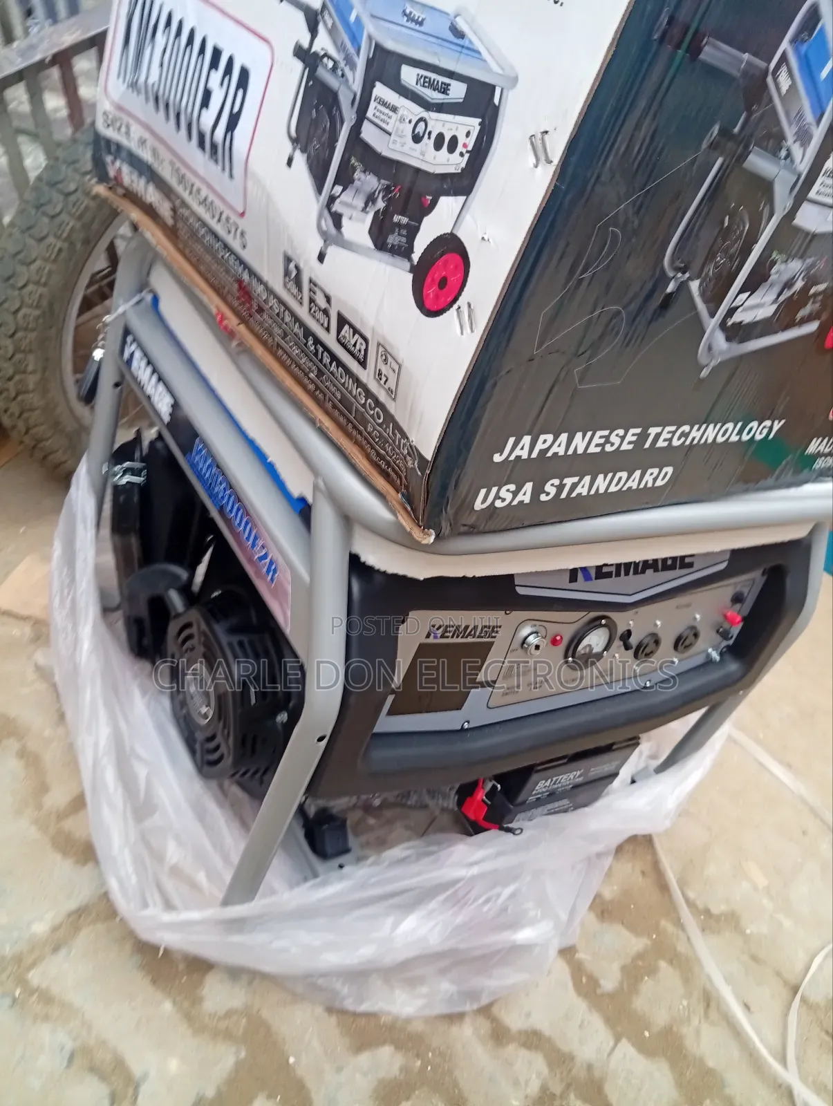 Kemage 12kva Pertrol Generator Copper Coil