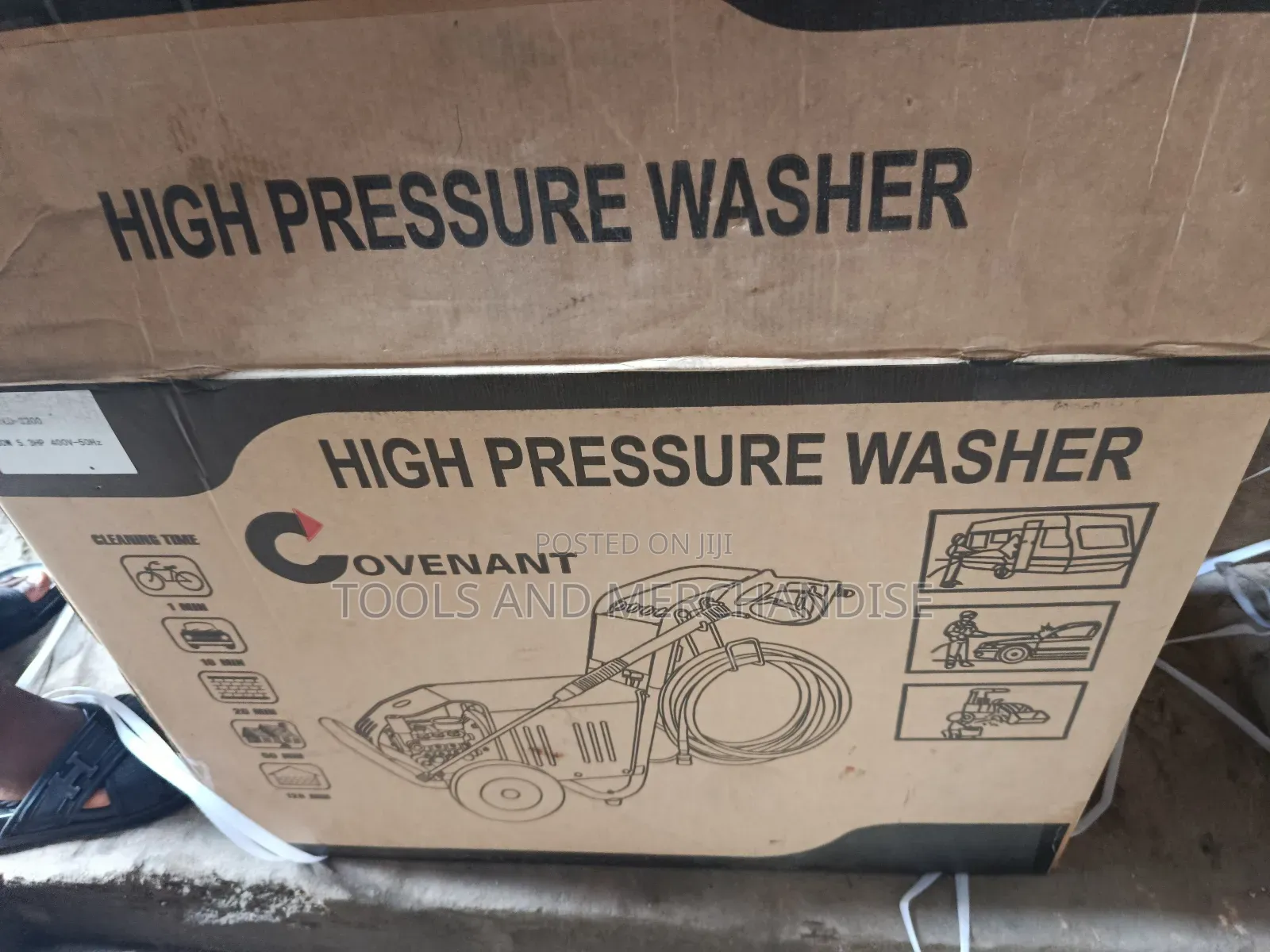 High Pressure Washer (Electric 5.3hp/4000w)