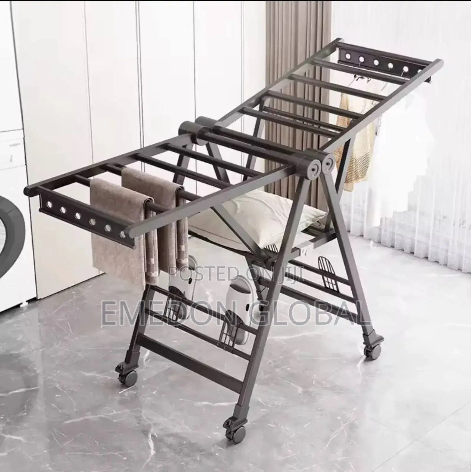Airfoil Aluminum Alloy Folding Drying Rack