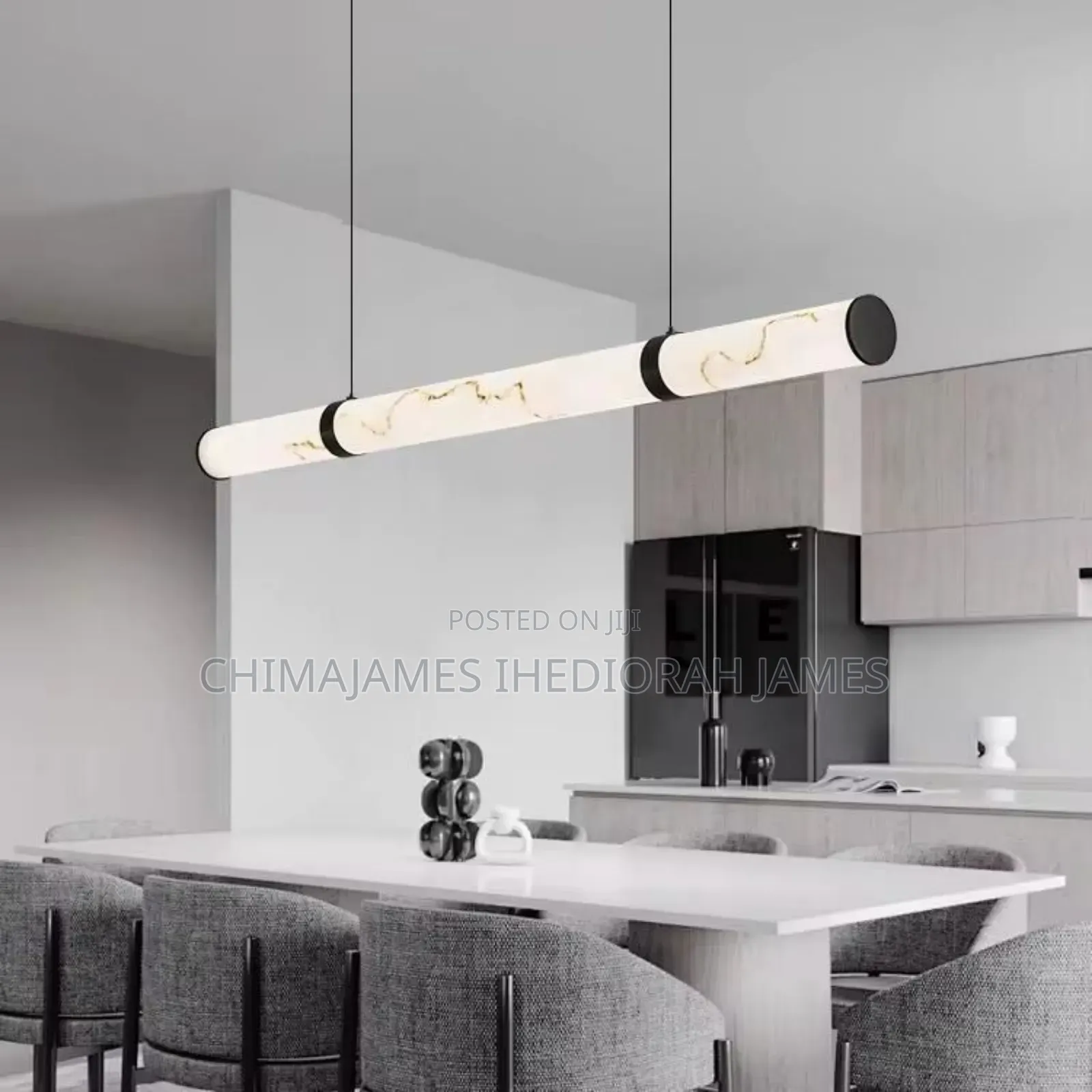 Modern Minimalist Italian - Style Marble Chandelier for Dining Room