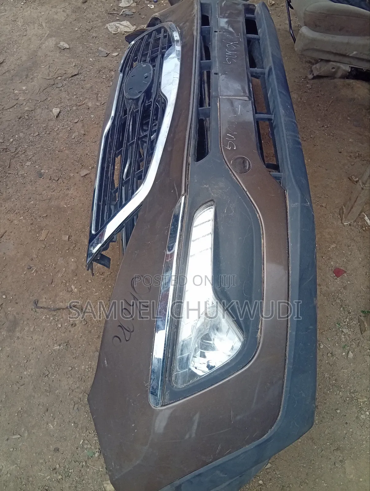 Complete Front Bumper Kia Sportage 2012