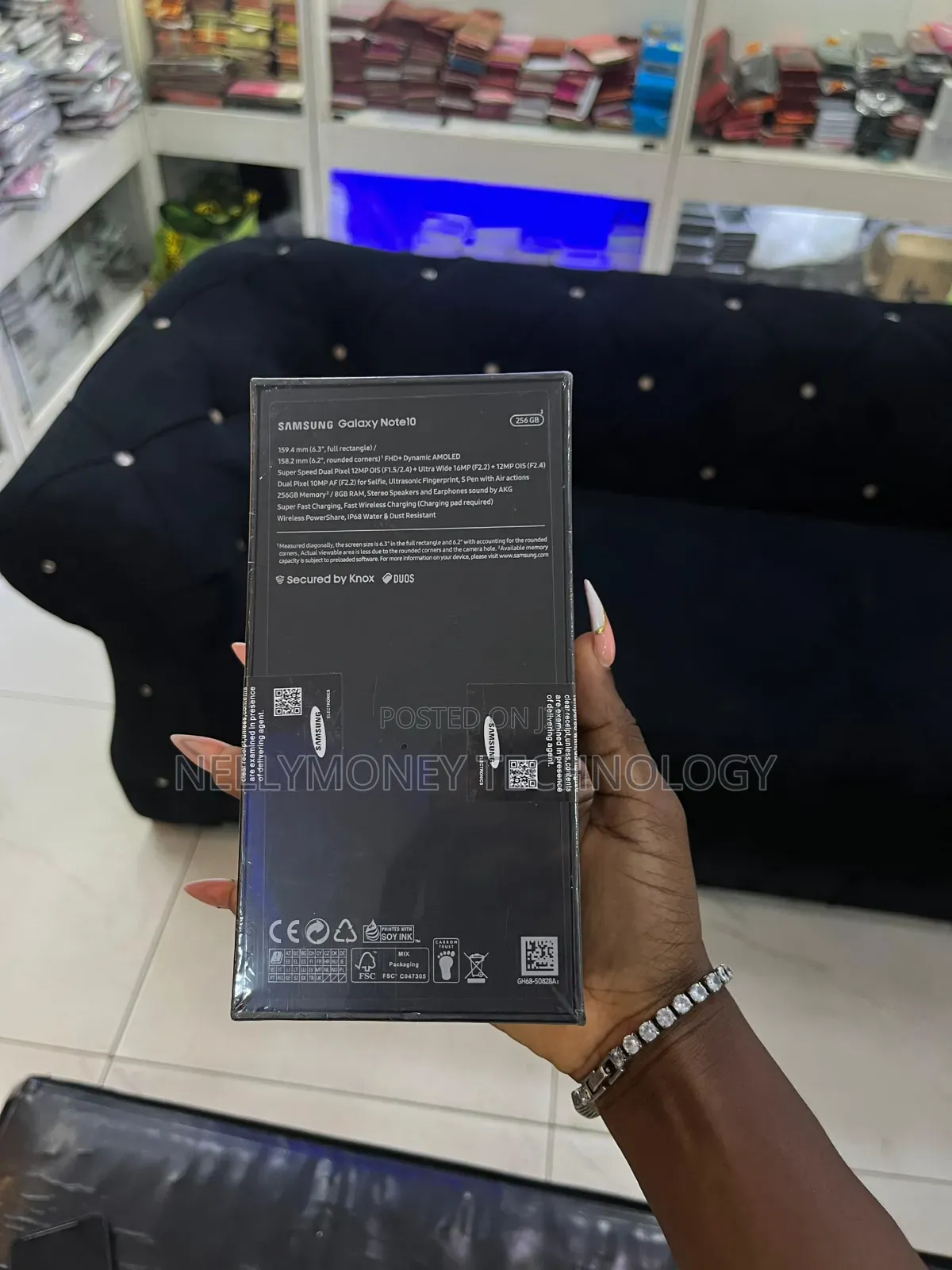New Samsung Galaxy Note 10 5G 256 GB Black