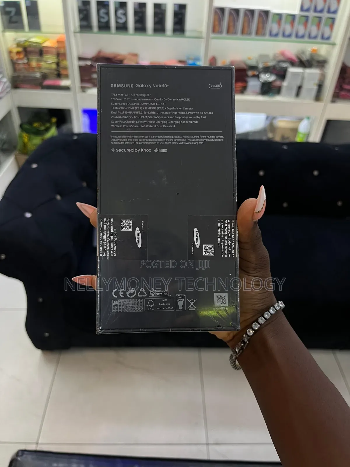 New Samsung Galaxy Note 10 Plus 256 GB Black