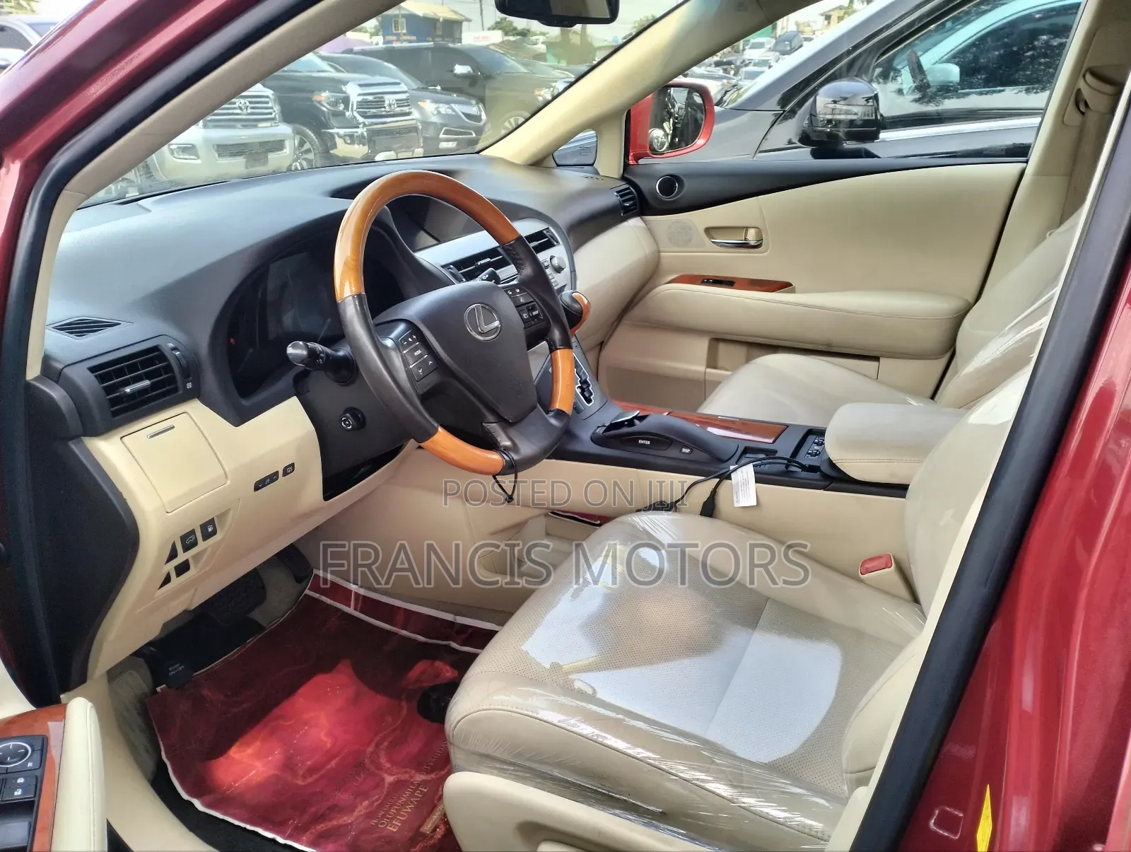 Lexus RX 350 2012 Red