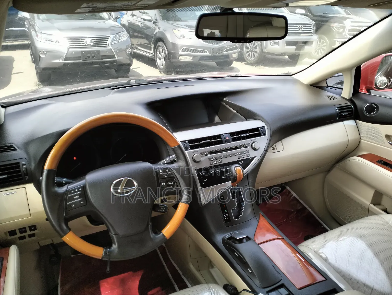 Lexus RX 350 2012 Red