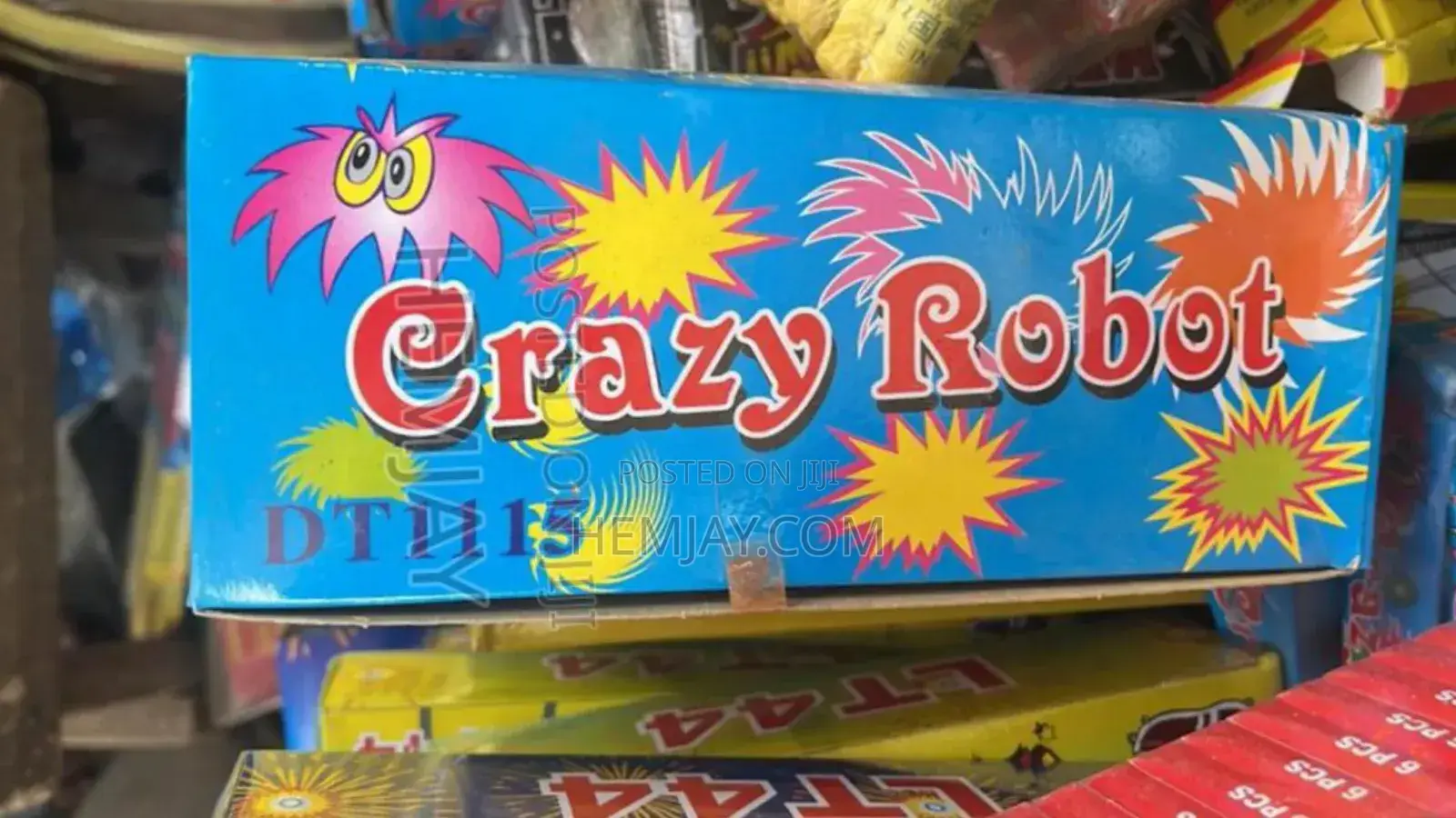 Crazy Robots Bomb "12pcs". Firework. Click to See More