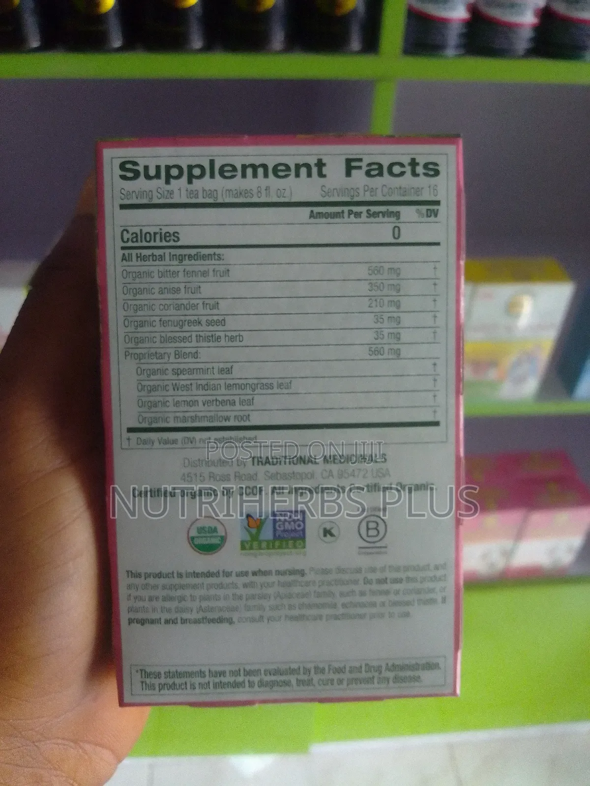 Organic Mothers Milk: For Healthy Lactation