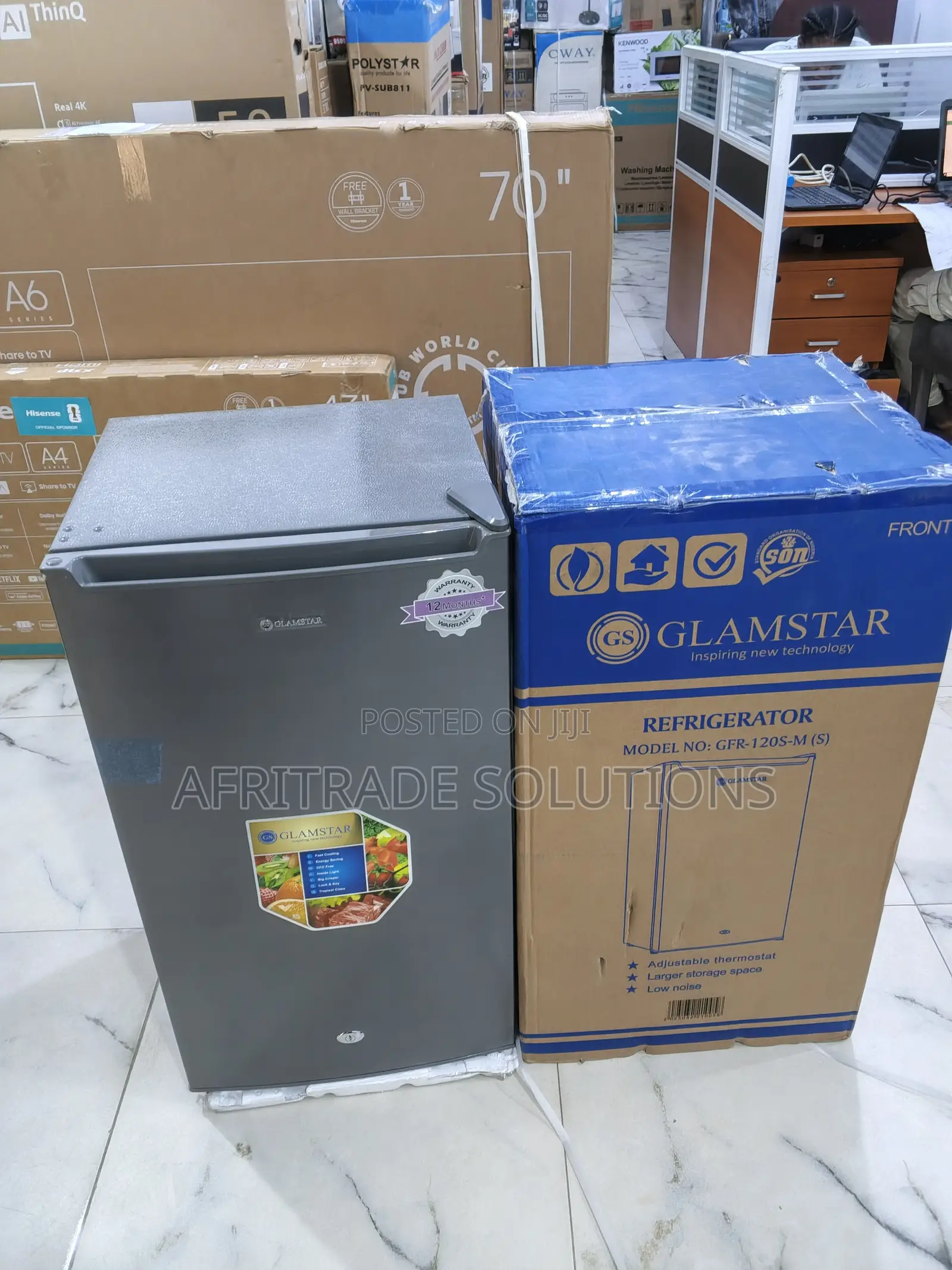 Glamstar Tabletop 90l Refrigerator – Compact Cooling