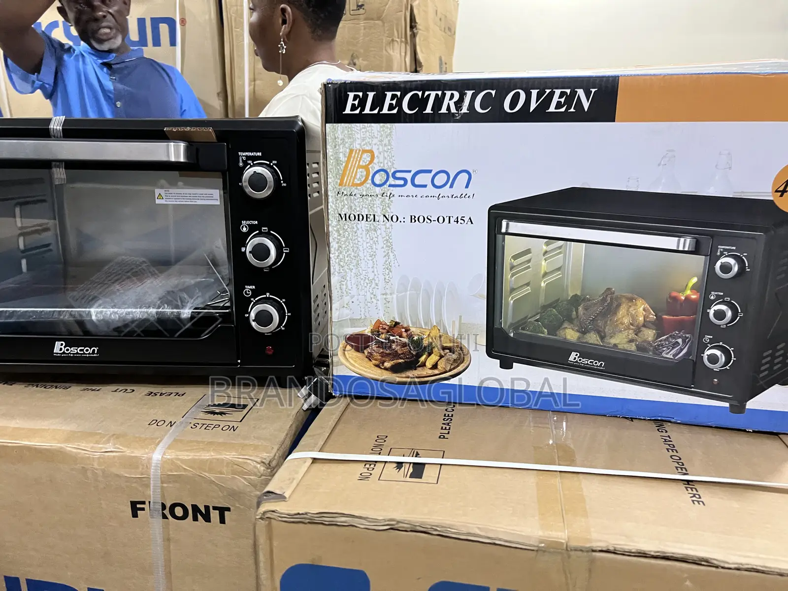 Boscon 45l Multi-Purpose Oven Bos-Ot45a for Home Commercial Use