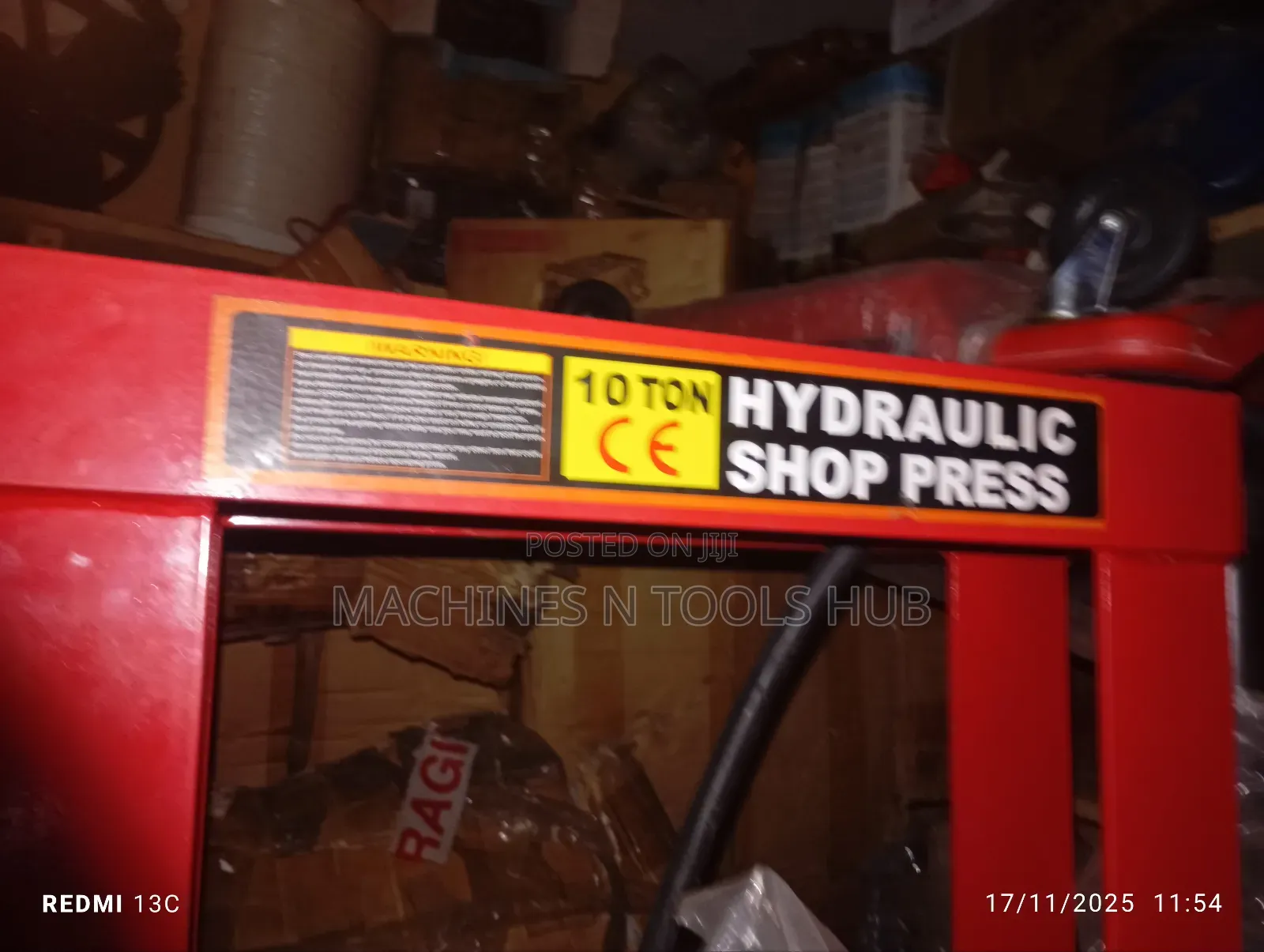 10 Tons Hydraulic Shop Press