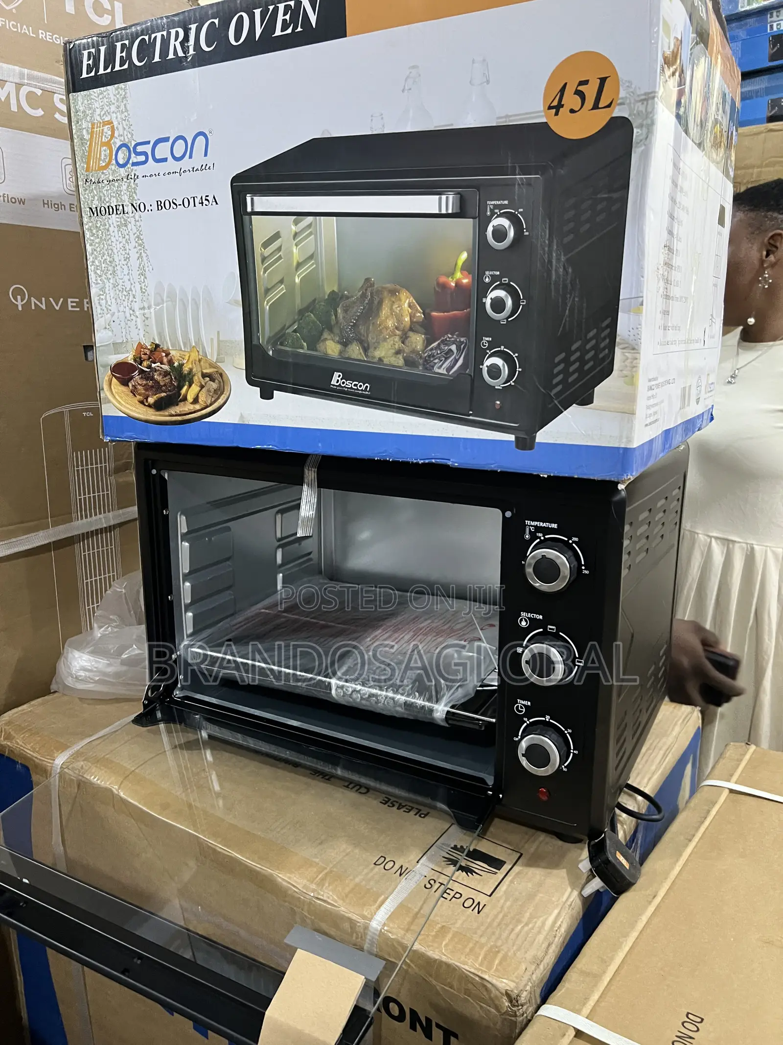 Boscon 45l Bos-Ot45a Oven With Rotisserie Option
