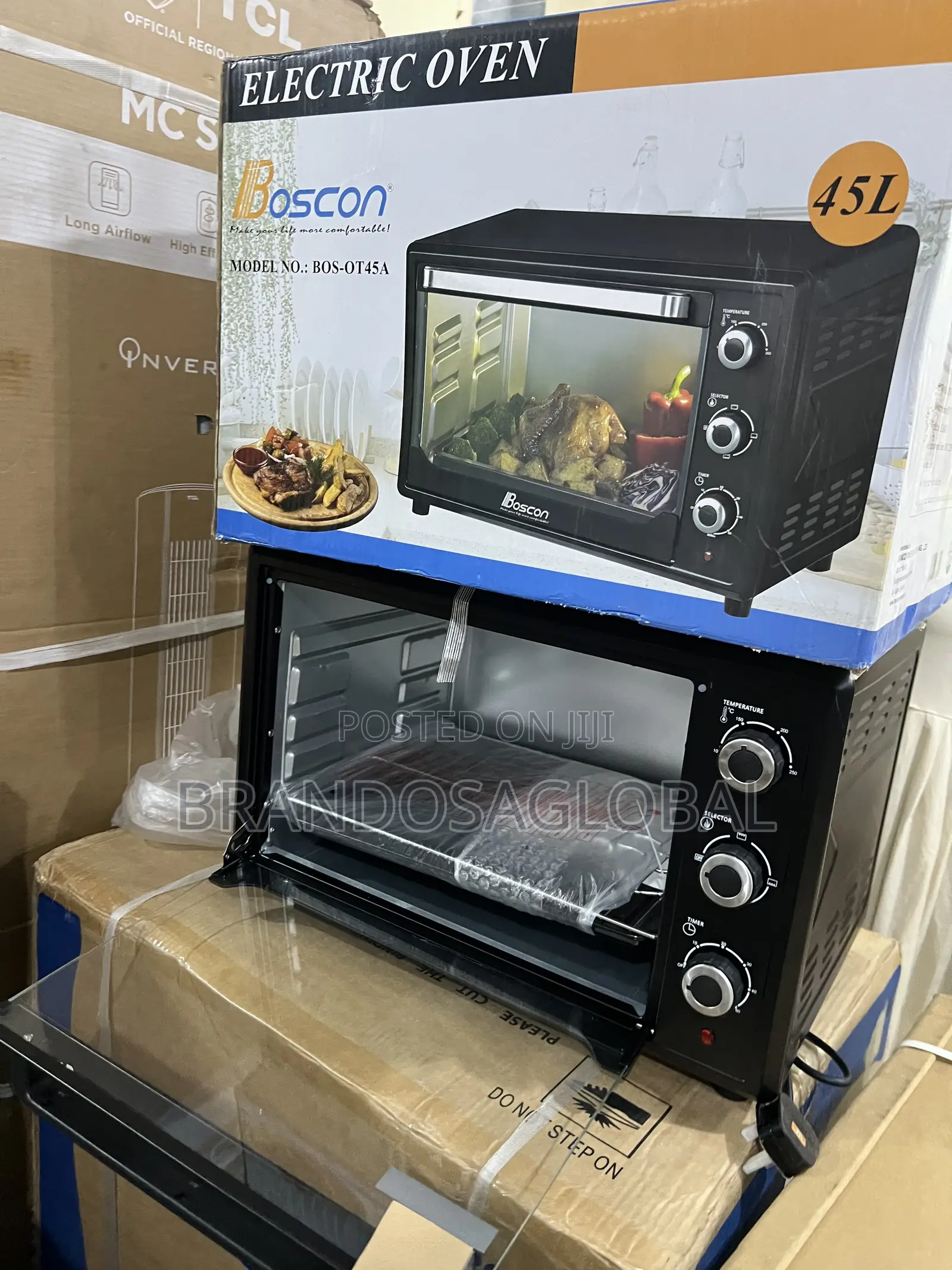 Boscon 45l Bos-Ot45a Smart Heating Oven for Fast Cooking