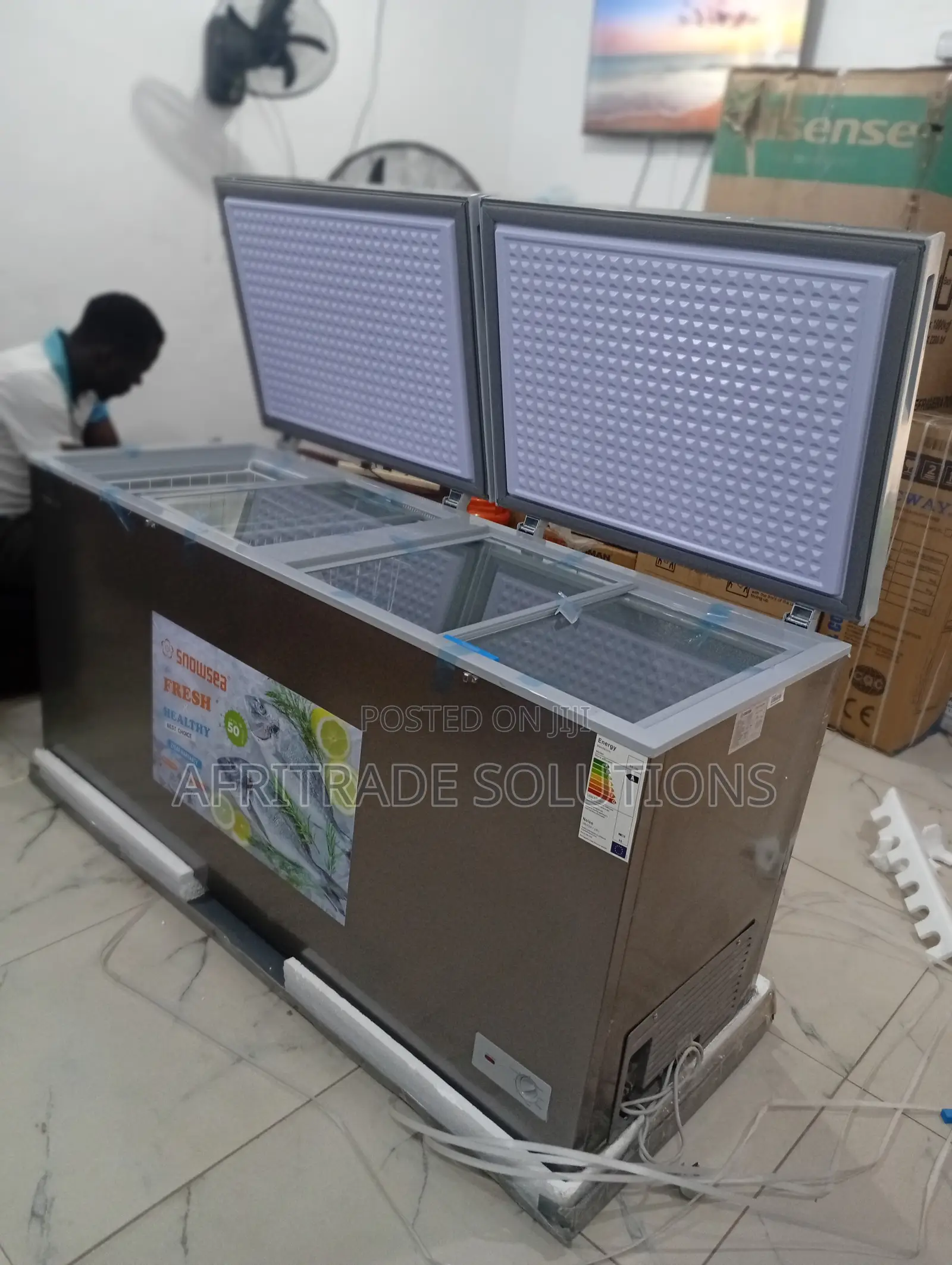 Snowsea 520l Chest Freezer – Home Shop Use