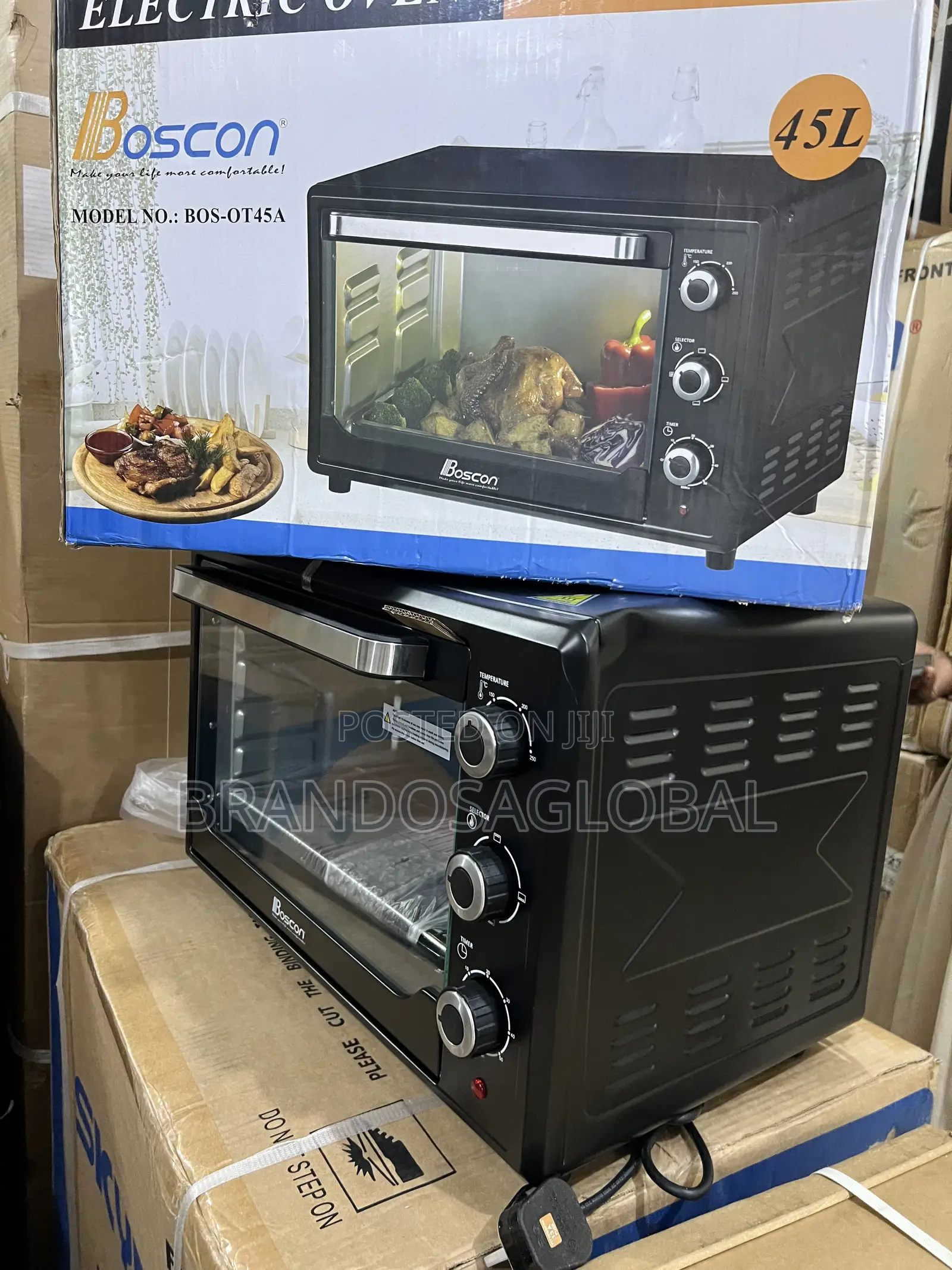 Boscon Bos-Ot45a 45l Electric Oven for Chicken Turkey