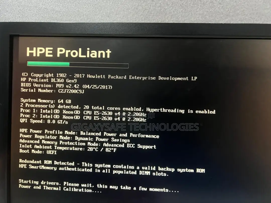 Server HP ProLiant DL360 Gen9 64GB SSD 1T