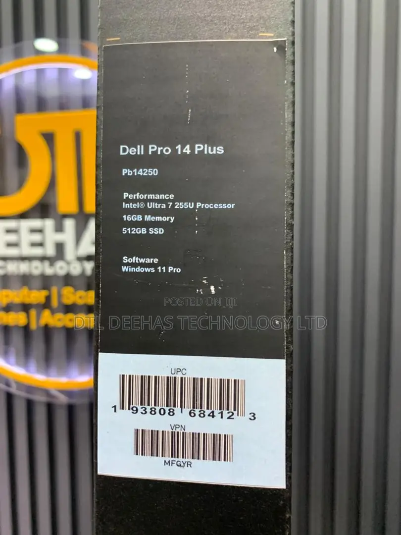 New Laptop Dell Pro Plus 14 16GB Intel Core Ultra 7 SSD 512GB