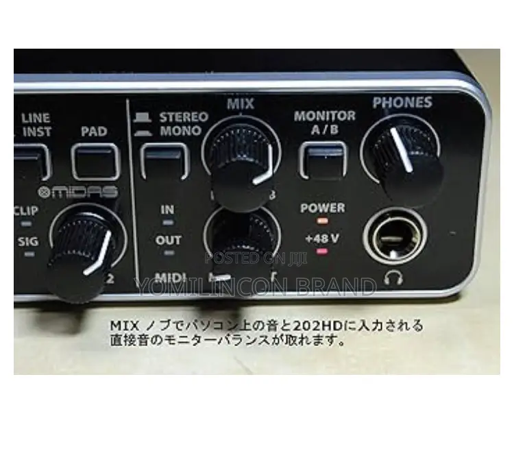 Behringer Umc204hd Audiophile 2x4, 24-Bit/192 KHZ Usb Audio/Midi