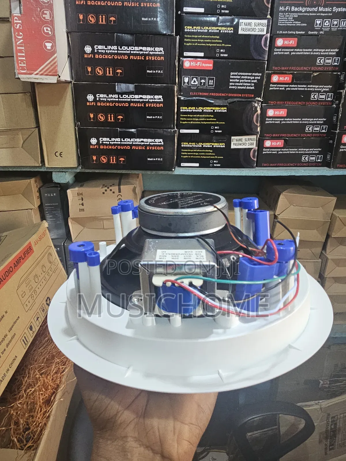 Soundcode 8inches 40w Ceiling Speaker @100v