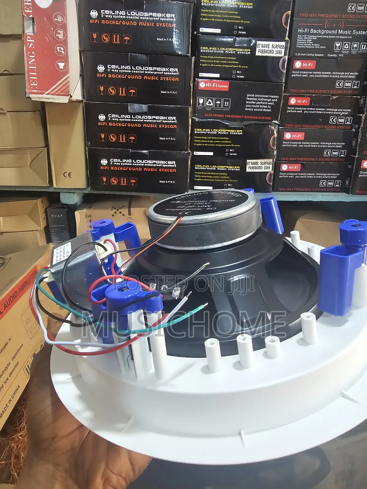 Soundcode 8inches 40w Ceiling Speaker @100v