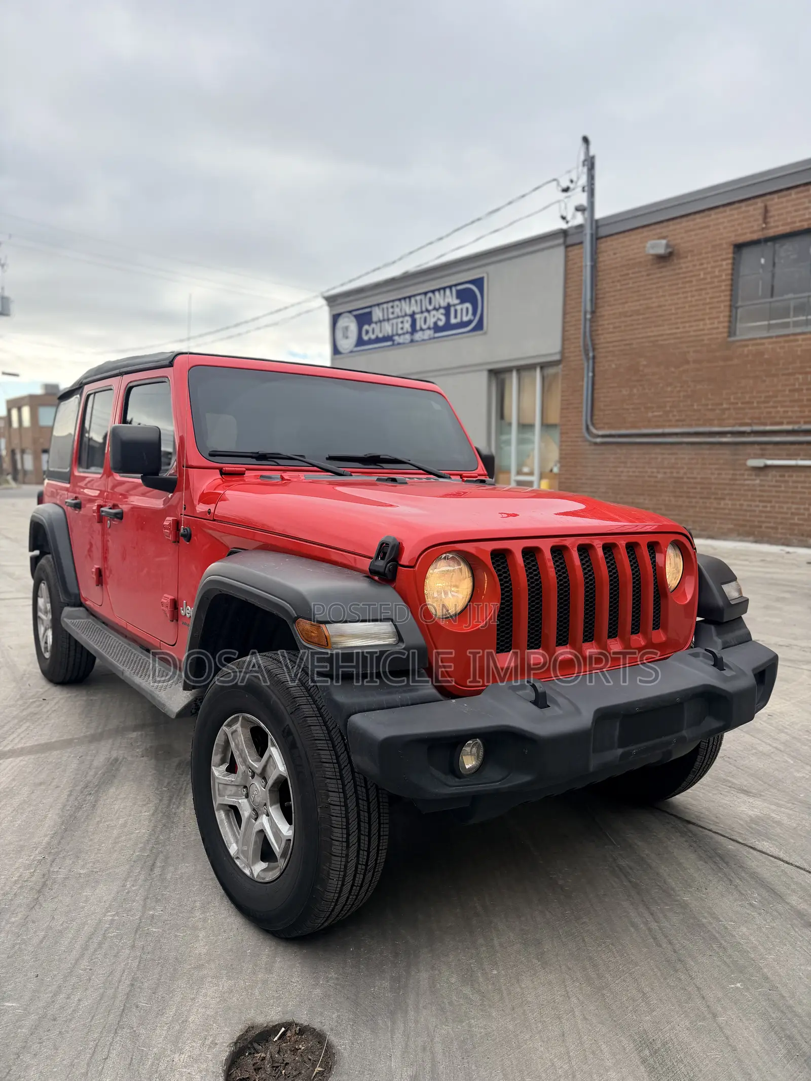 Jeep Wrangler Sport S 2021 Red