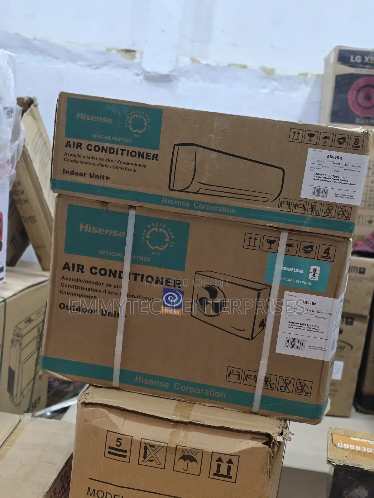 1hp Non-Inverter Hisense Air Conditioner With Warranty